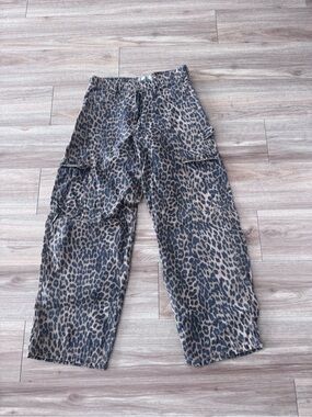 Damson Madder Dion Leopard Carpenter Cargo Pants
